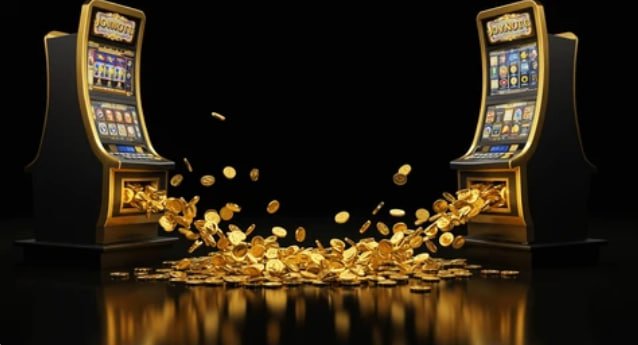 Simbol Wild dan Scatter dalam permainan Simbol katak emas dan koin dalam permainan Golden Toad