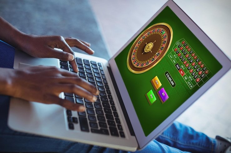 Tampilan antarmuka slot Playtech di platform emaqq